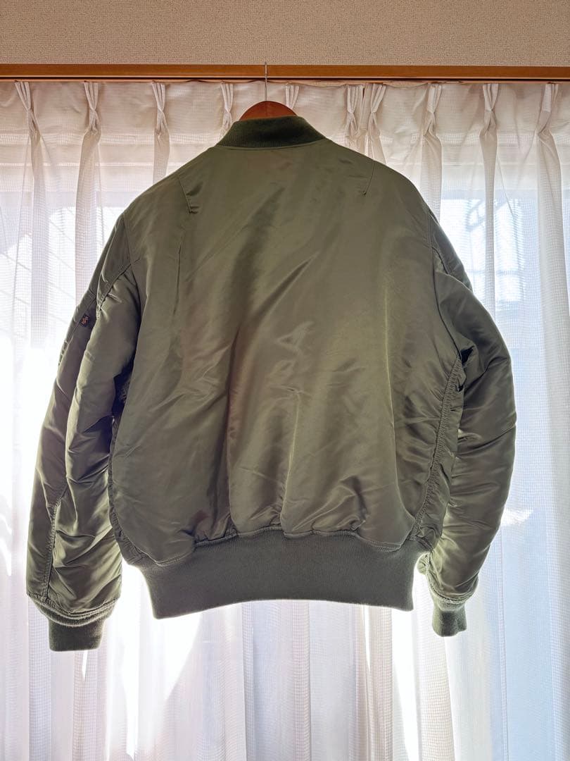 【極美品】ALPHA INDUSTRIES MA-1 フライトジャケット L