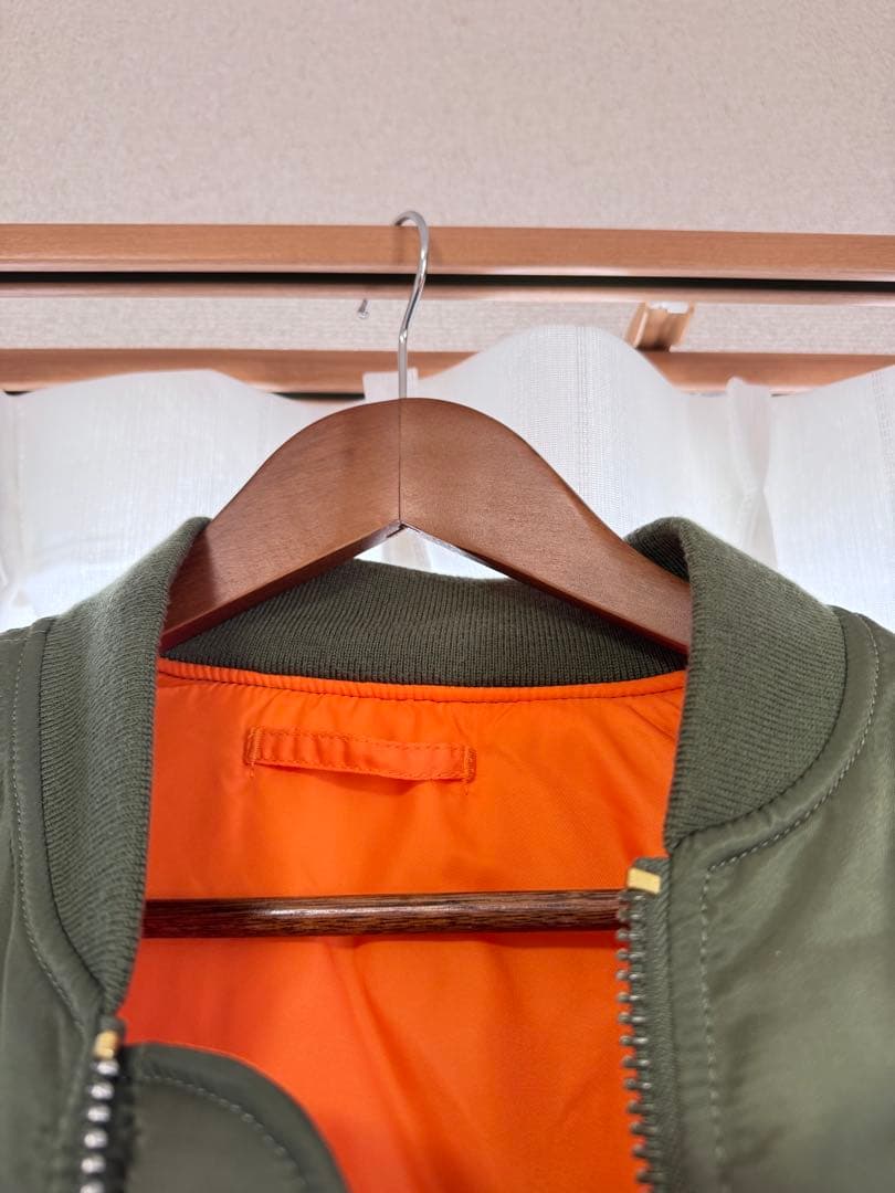 【極美品】ALPHA INDUSTRIES MA-1 フライトジャケット L