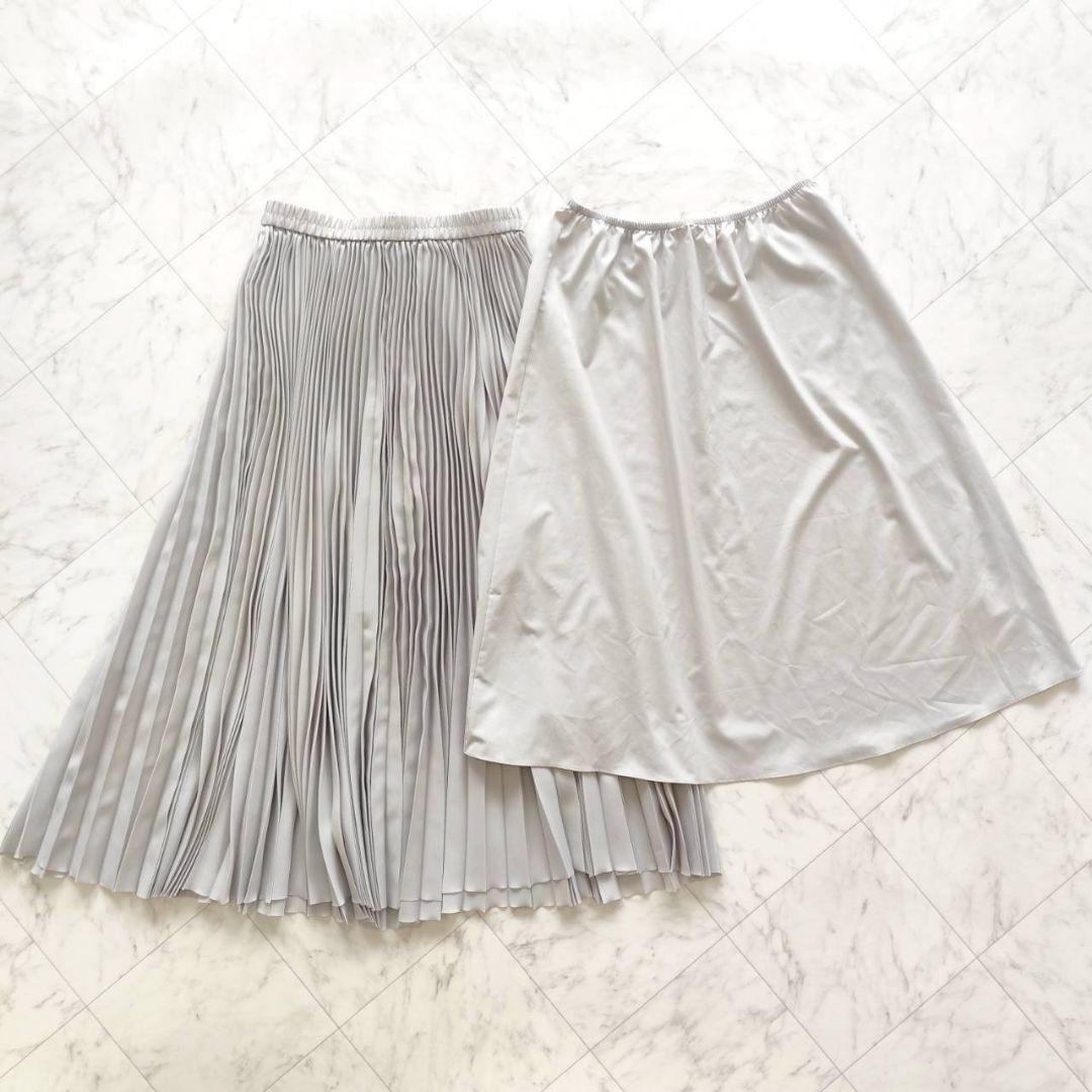 極美品 25SS Theory luxe ウォッシャブル プリーツ スカート