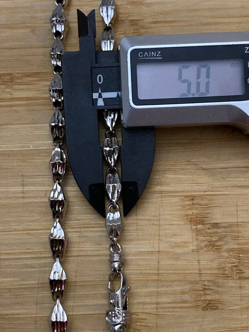 old avalanche 925 中空 ロングチェーン アバランチ y2k