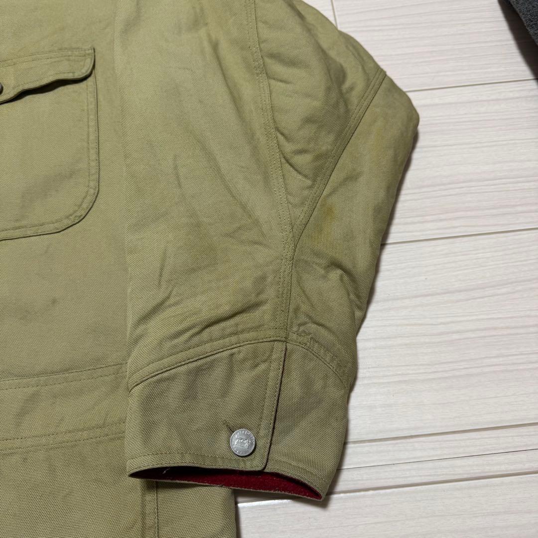 99年製 patagonia nuevorange ヌエボレンジ　襟レザー90s