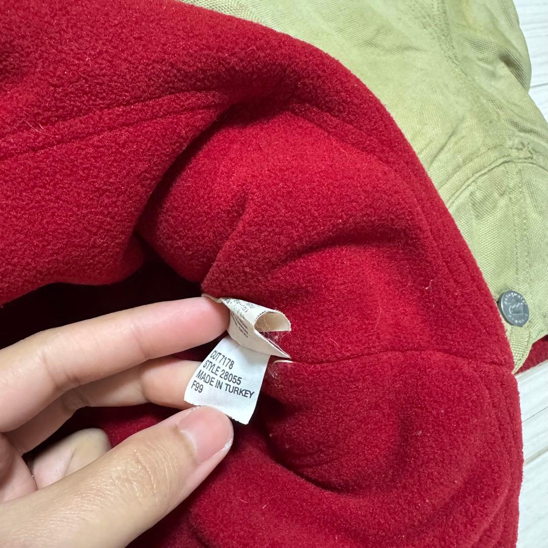 99年製 patagonia nuevorange ヌエボレンジ　襟レザー90s