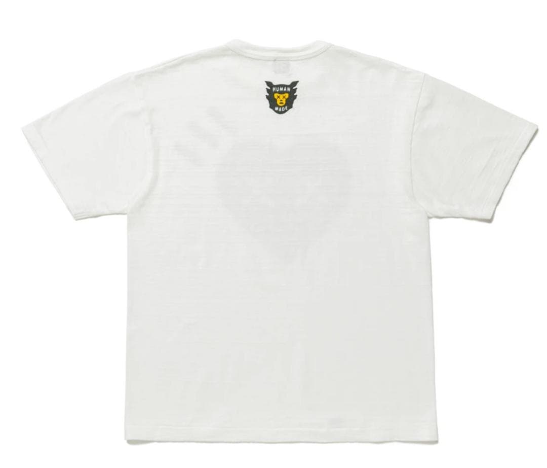 新品　HUMAN MADE × KAWS Tシャツ 白 L ヒューマンメイド