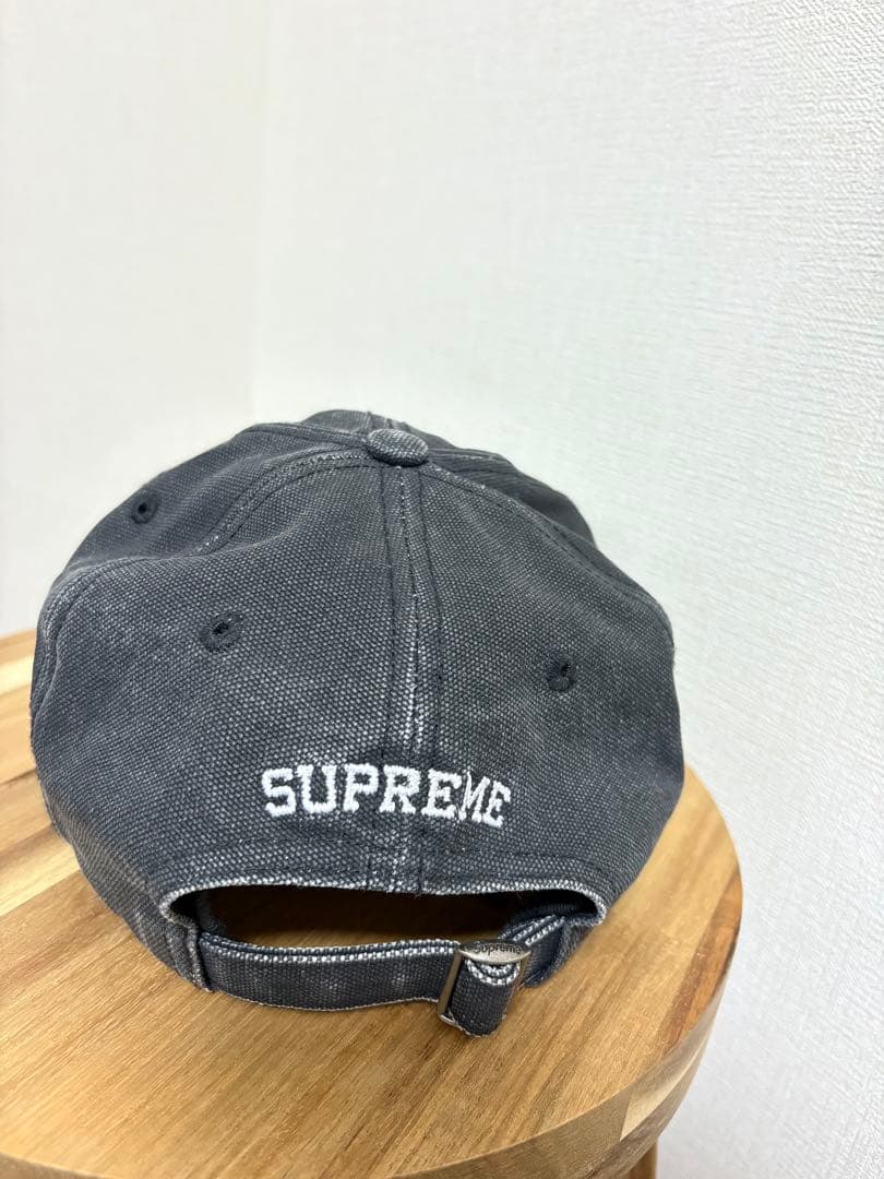 SUPREME ダークグレー キャップ