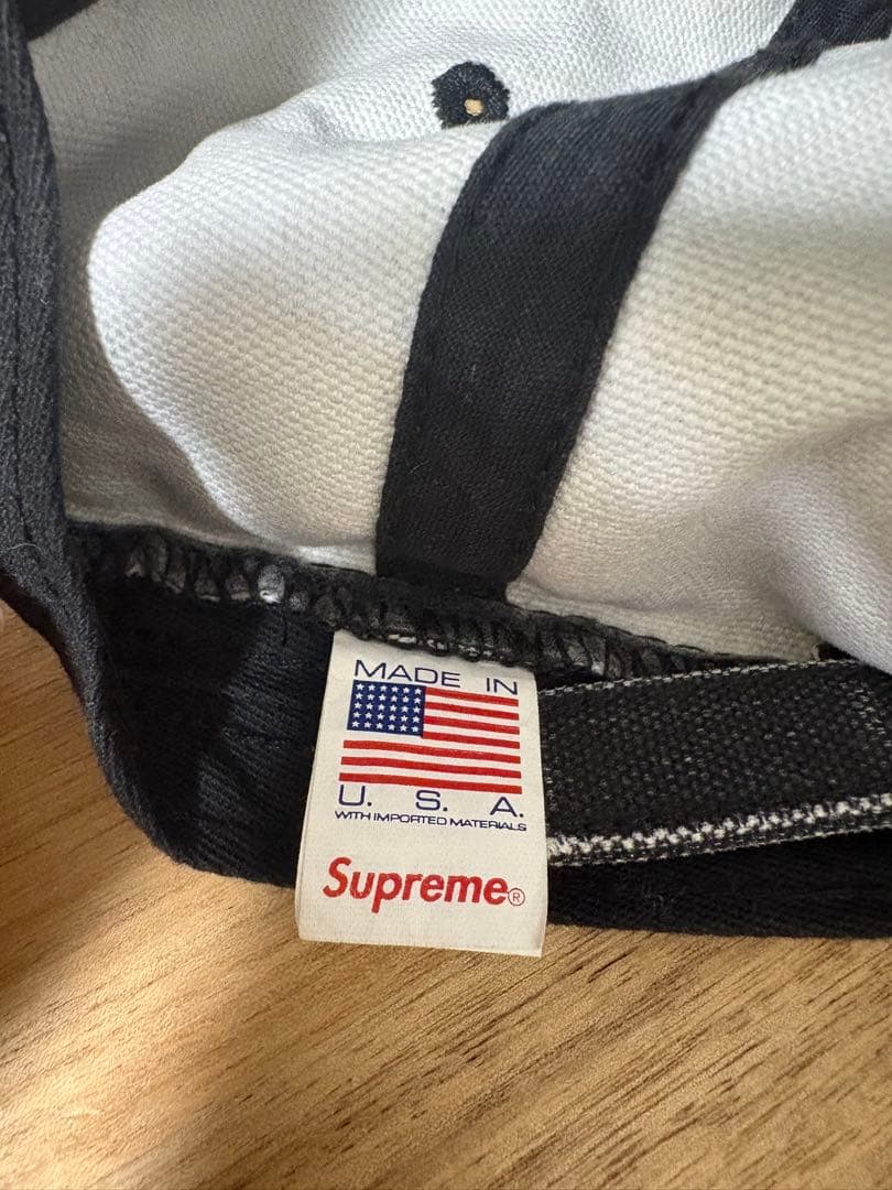 SUPREME ダークグレー キャップ