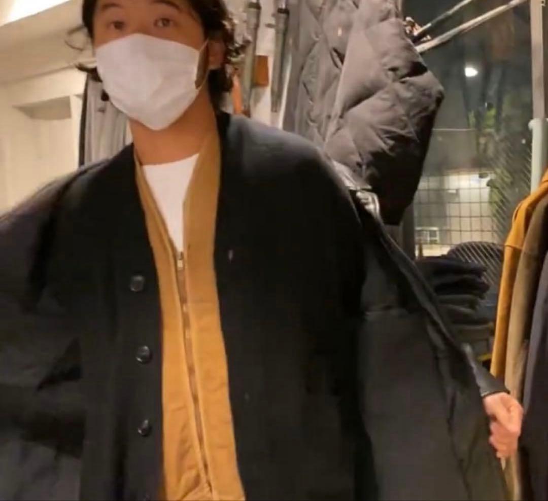 ビンテージ カーハート ダック 裏ボアベスト デッドストック ovy 大藤