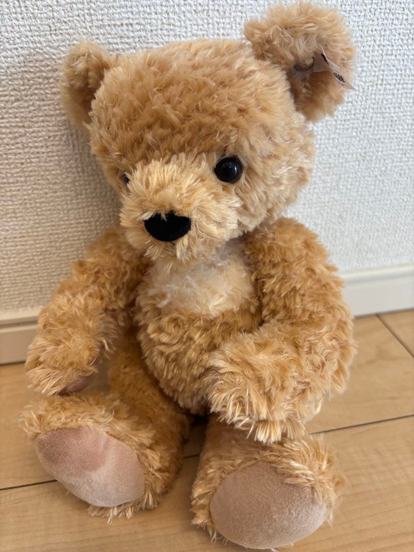 【ぽー】Steiff テディベア ソフトパディ