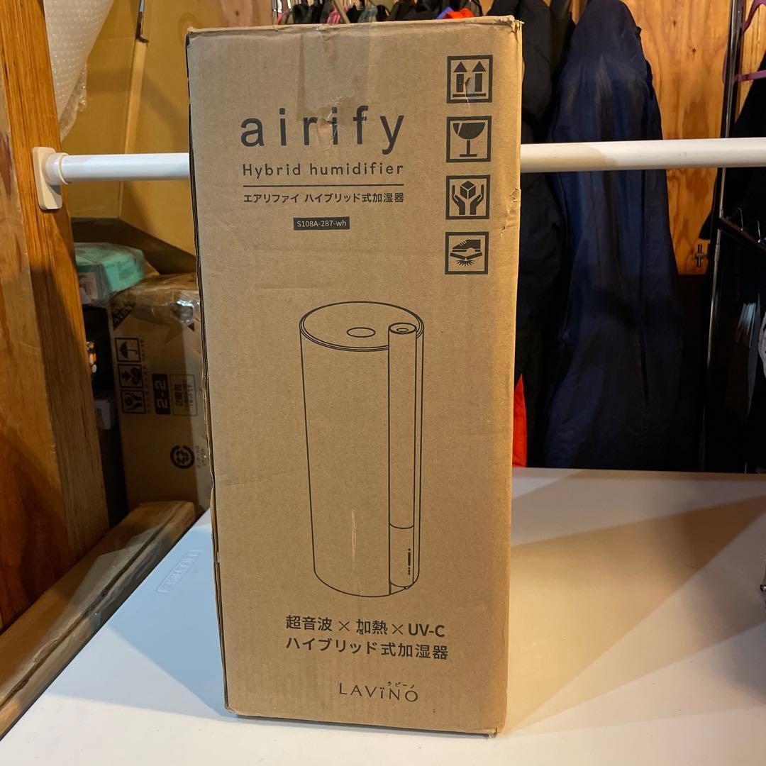 LAViNO (ラビーノ) エアリファイ ハイブリッド 加湿器 (ホワイト)