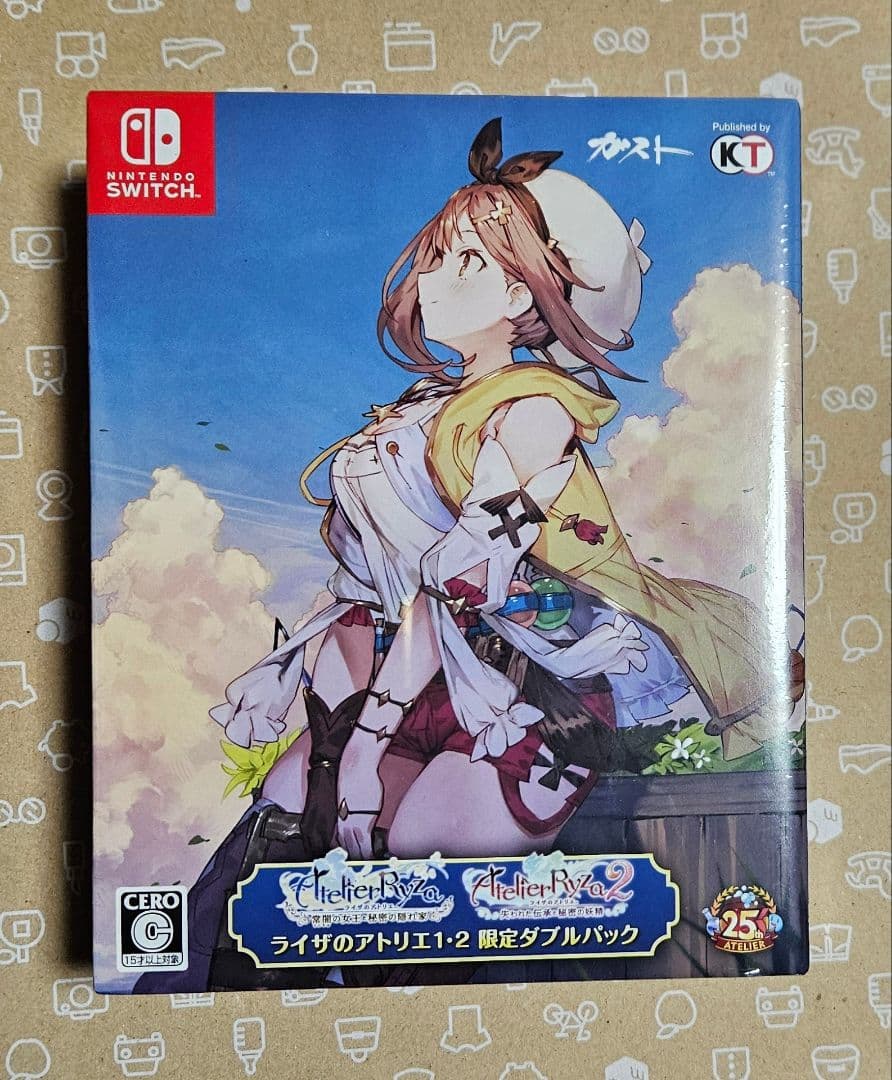 ライザのアトリエ1・2 限定ダブルパック Switch版　ゲオ