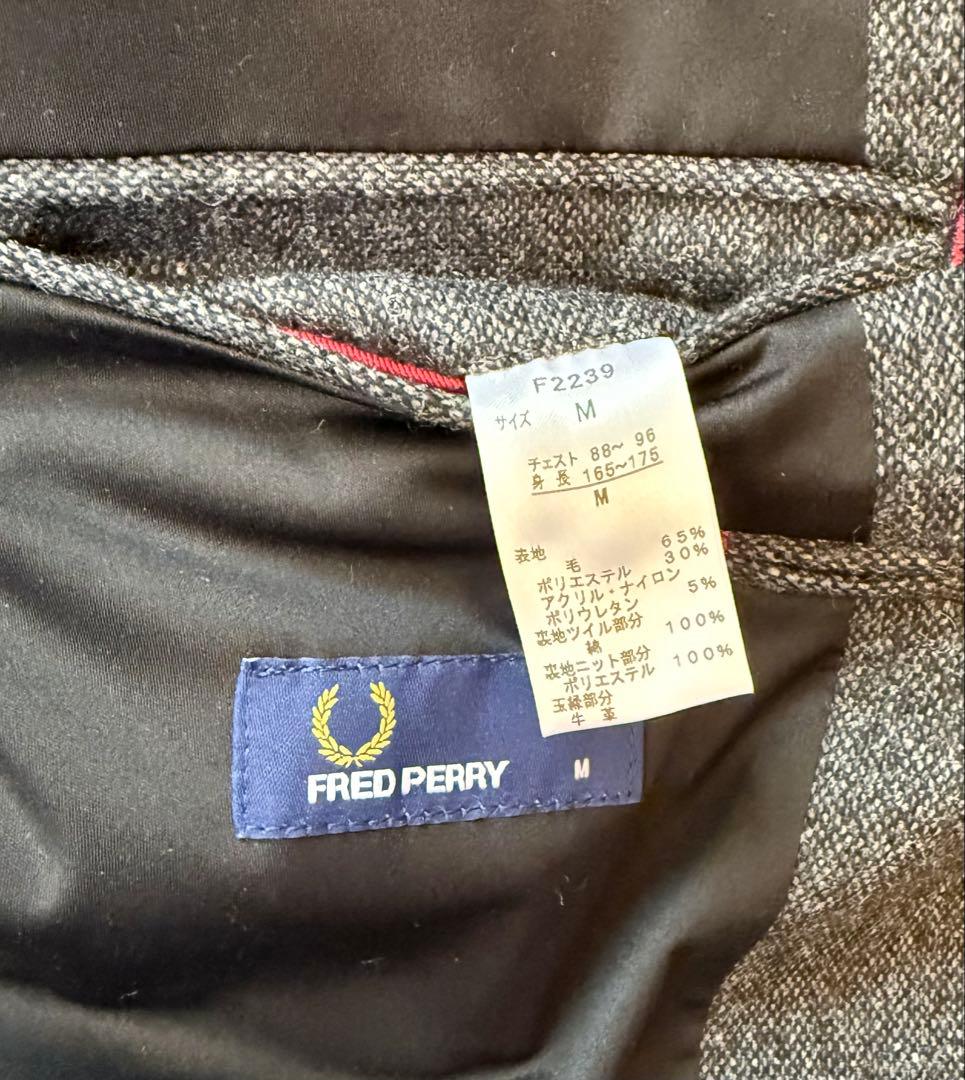 FRED PERRY 3Bテーラードジャケット