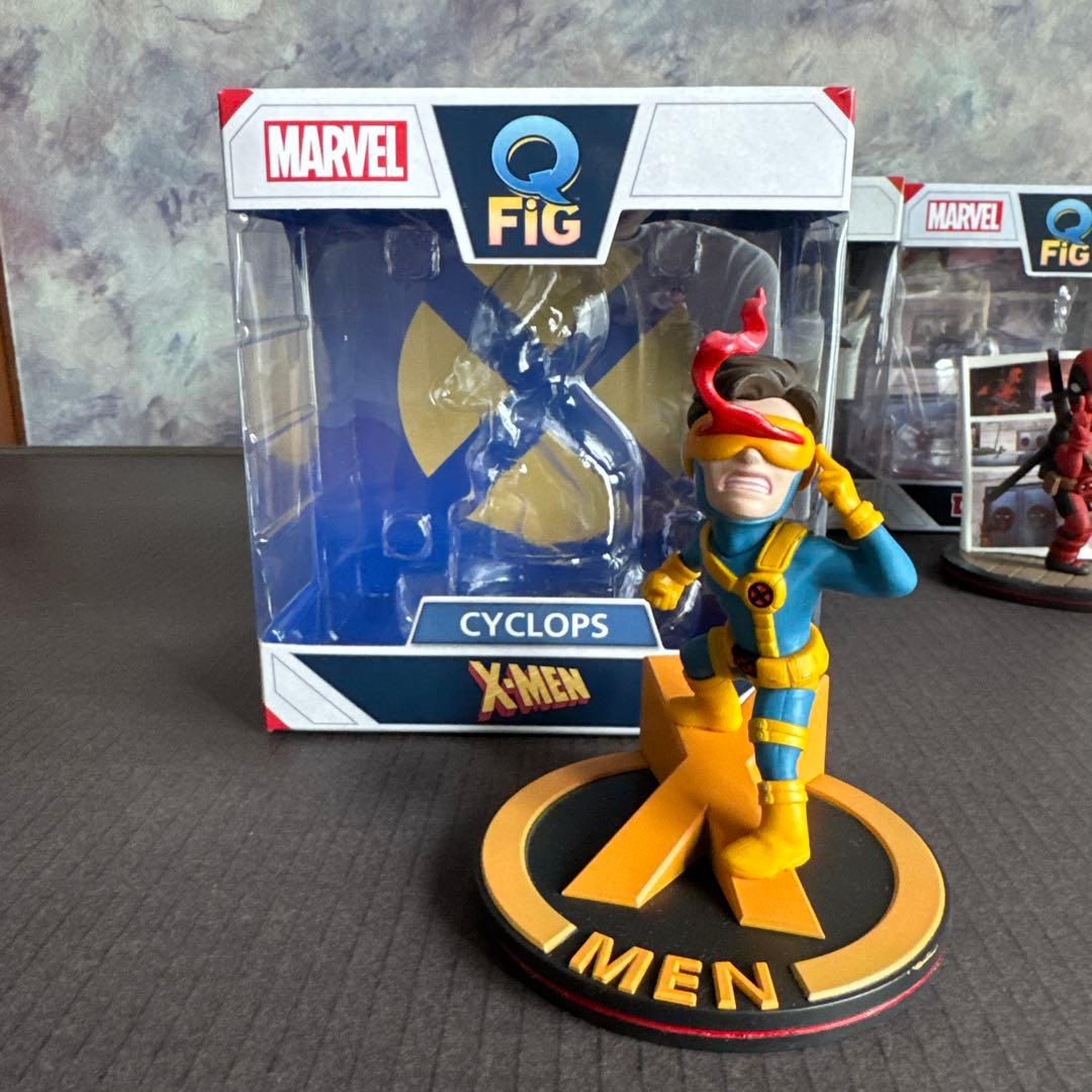 X−MEN バットマン デットプールQ-Fig フィギュア　5体セット