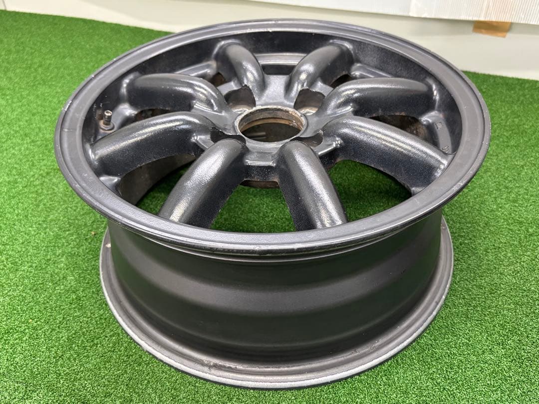 エンケイワタナベ風エイトスポーク当時物 14×6J +38 4H-100本