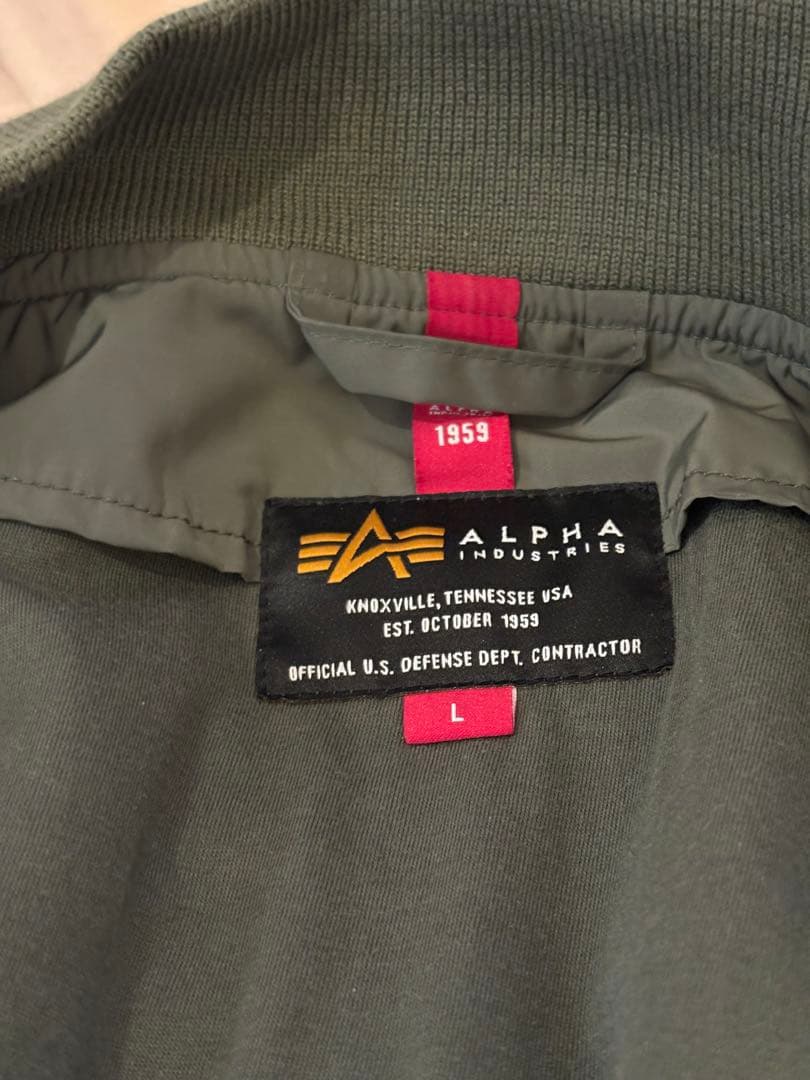 ALPHA L-2B CORE SPEC TA1616 グリーン L