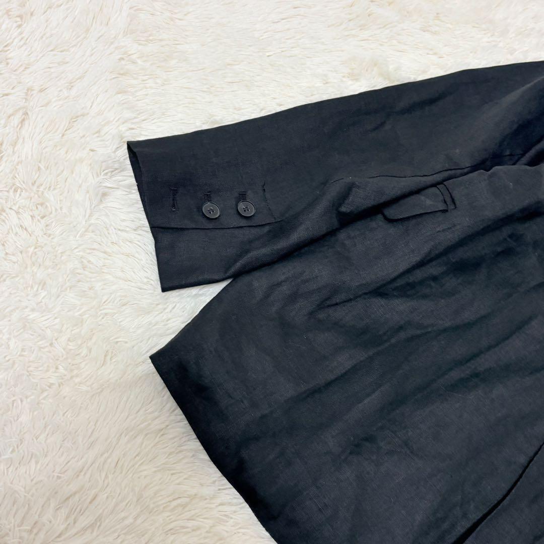 美品✨ジャーナルスタンダードレリューム　リネンオーバーサイズジャケット　黒