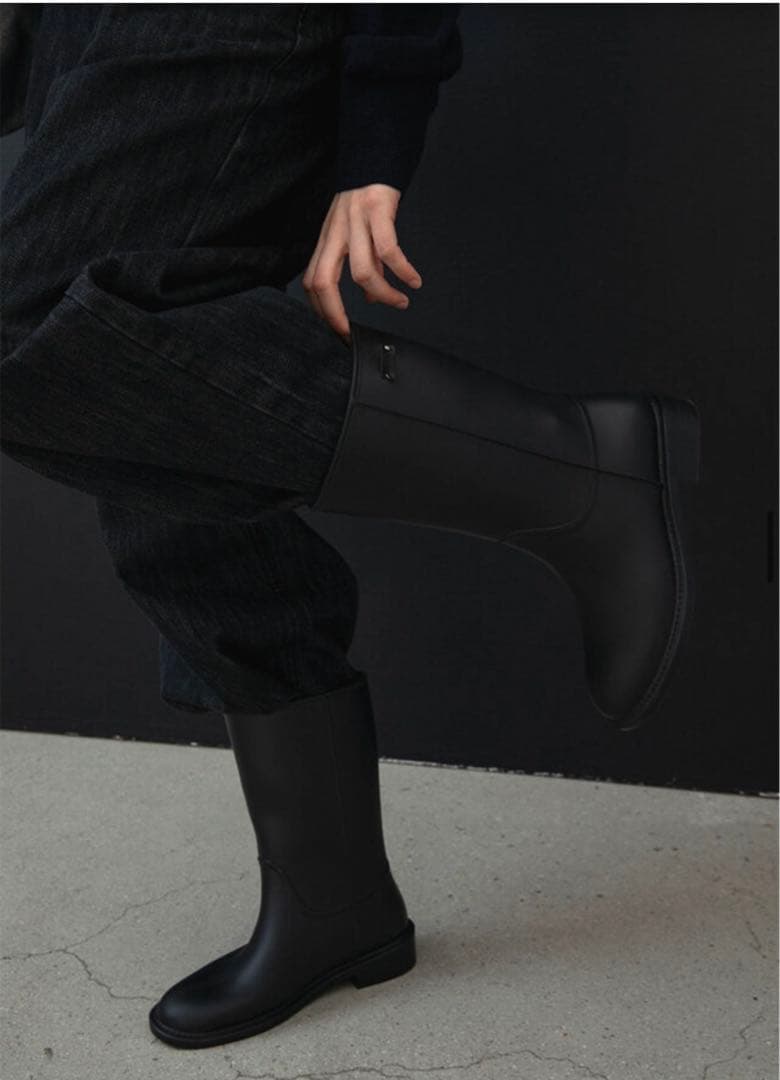 ohotoro Cali Rain Boots black レインブーツ