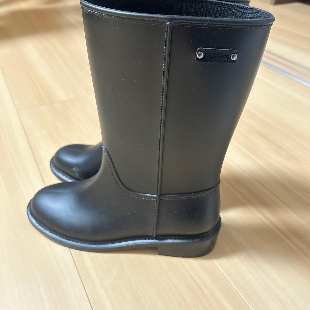 ohotoro Cali Rain Boots black レインブーツ