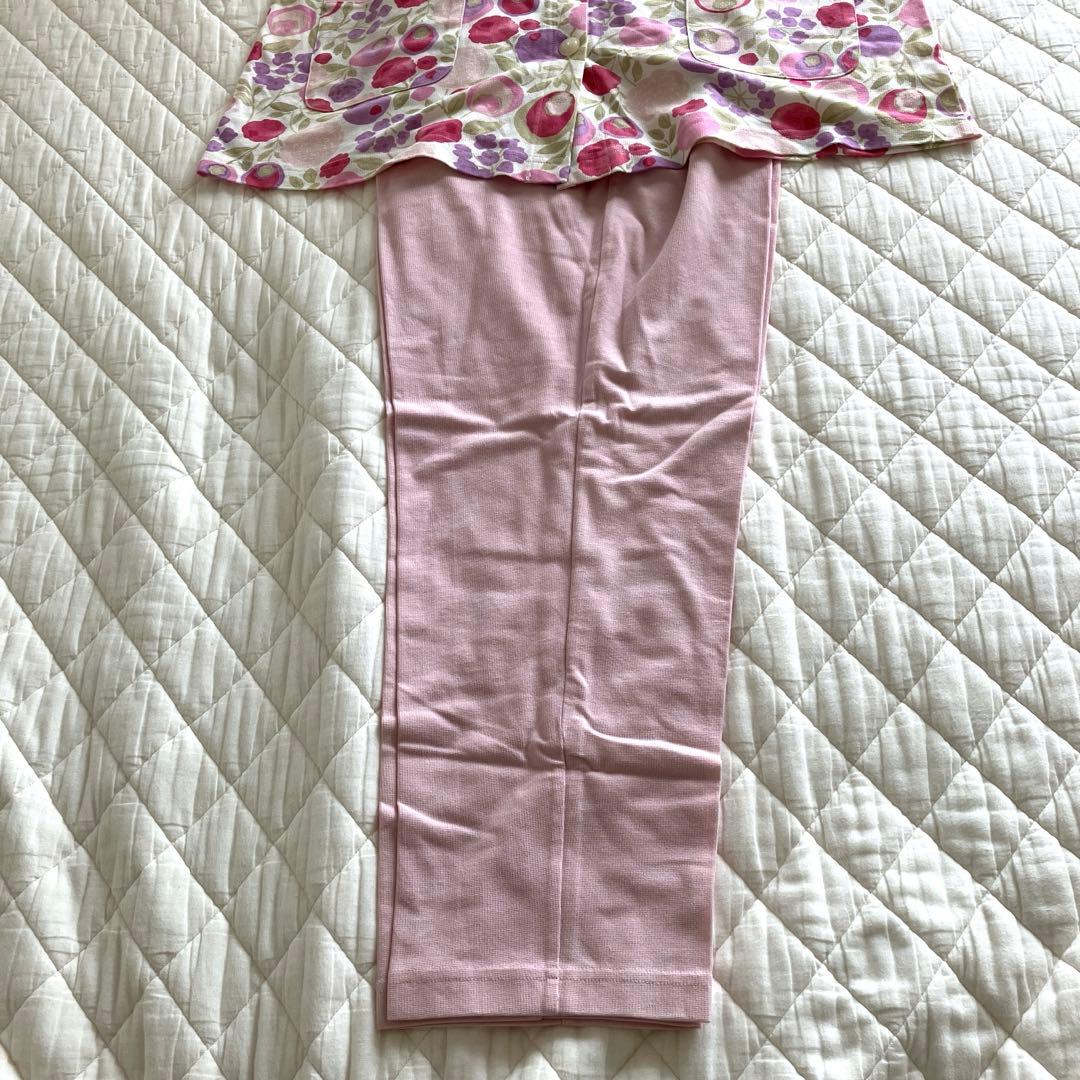 【未使用品】ワコール　グランダー　花柄パジャマ（7分袖・ロングパンツ）