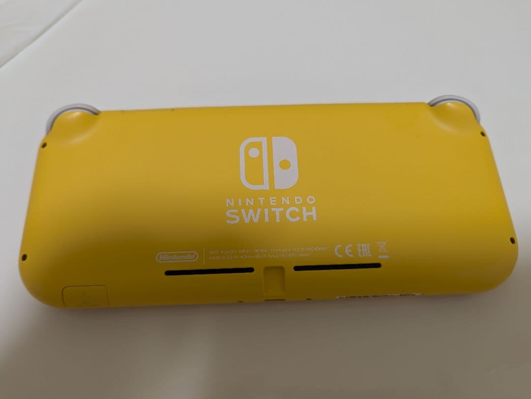 Nintendo Switch Lite イエロー 本体のみ 難あり