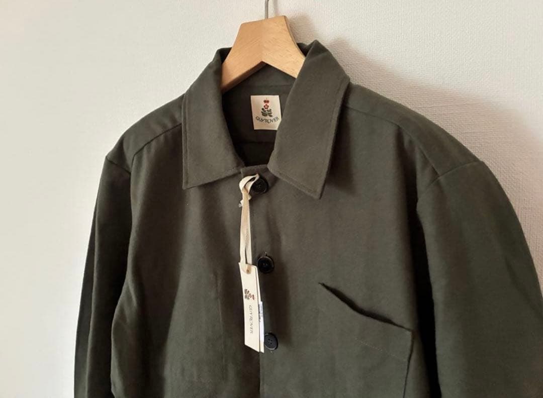 新品　ギローバー　コットンカバーオール　カーキ　L