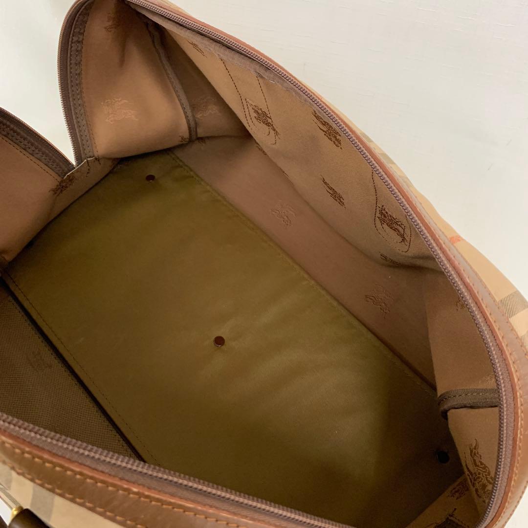 BURBERRY バーバリー　ボストンバッグ ノバチェック柄