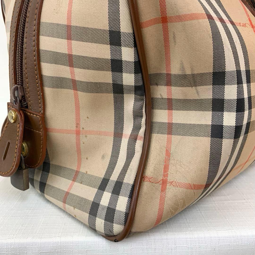 BURBERRY バーバリー　ボストンバッグ ノバチェック柄