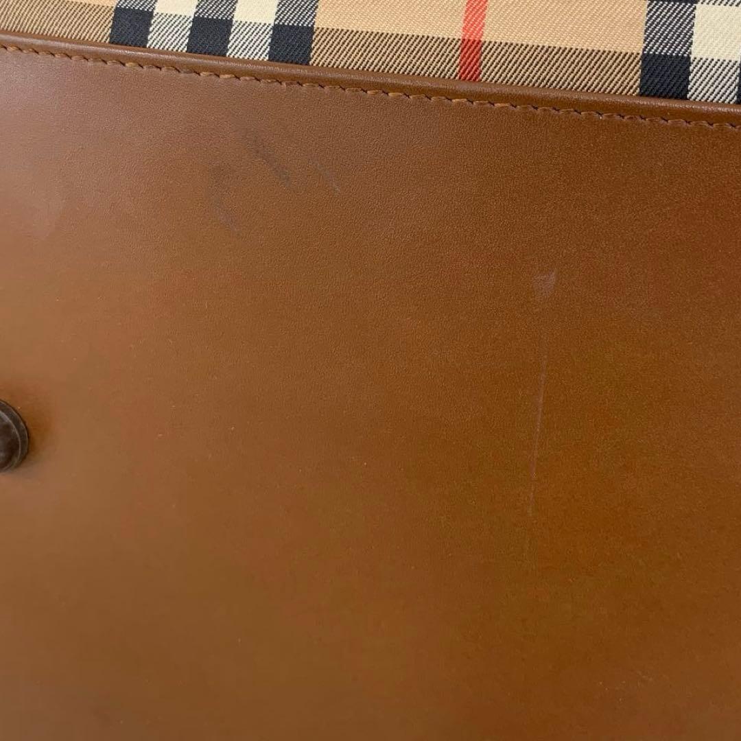 BURBERRY バーバリー　ボストンバッグ ノバチェック柄