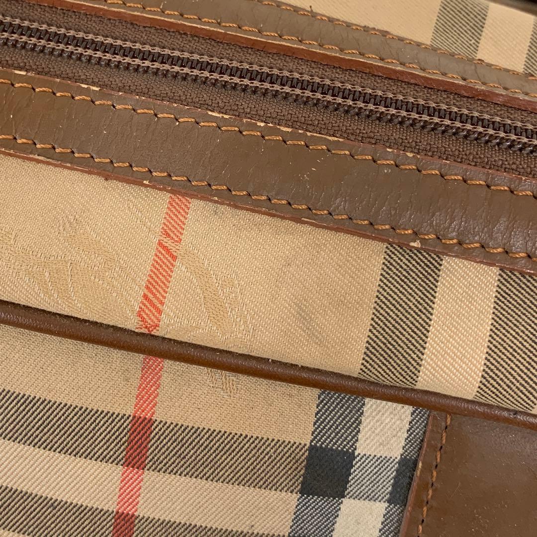 BURBERRY バーバリー　ボストンバッグ ノバチェック柄
