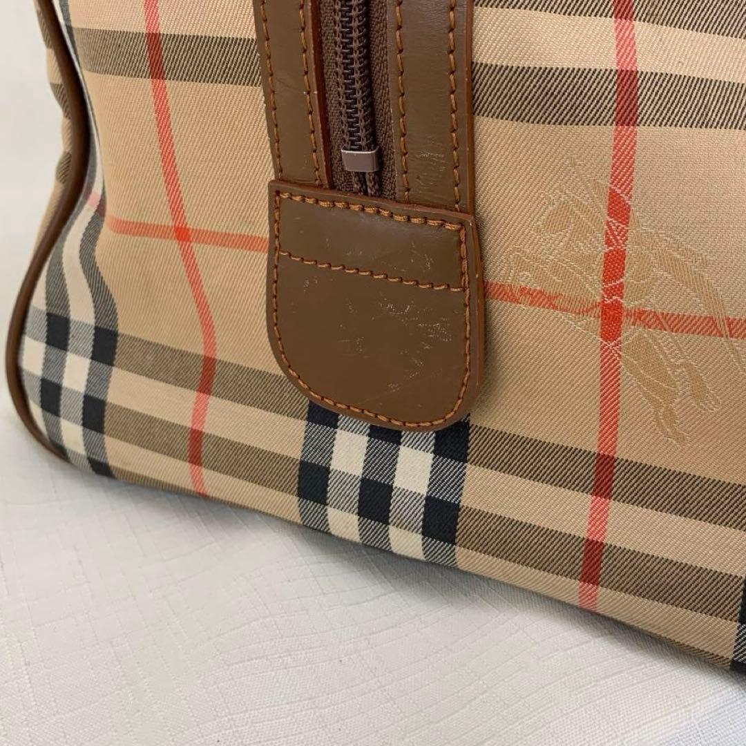 BURBERRY バーバリー　ボストンバッグ ノバチェック柄