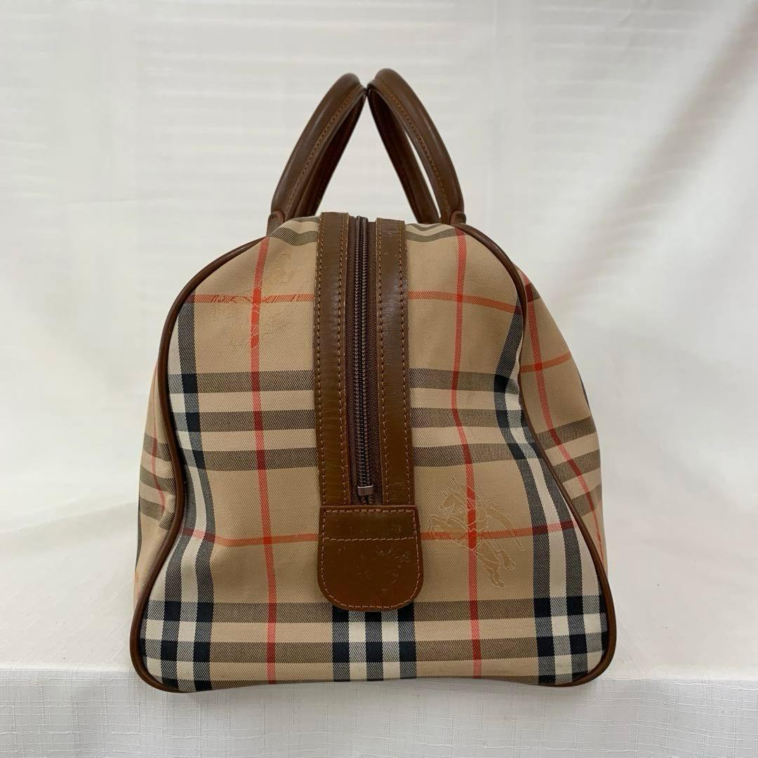 BURBERRY バーバリー　ボストンバッグ ノバチェック柄