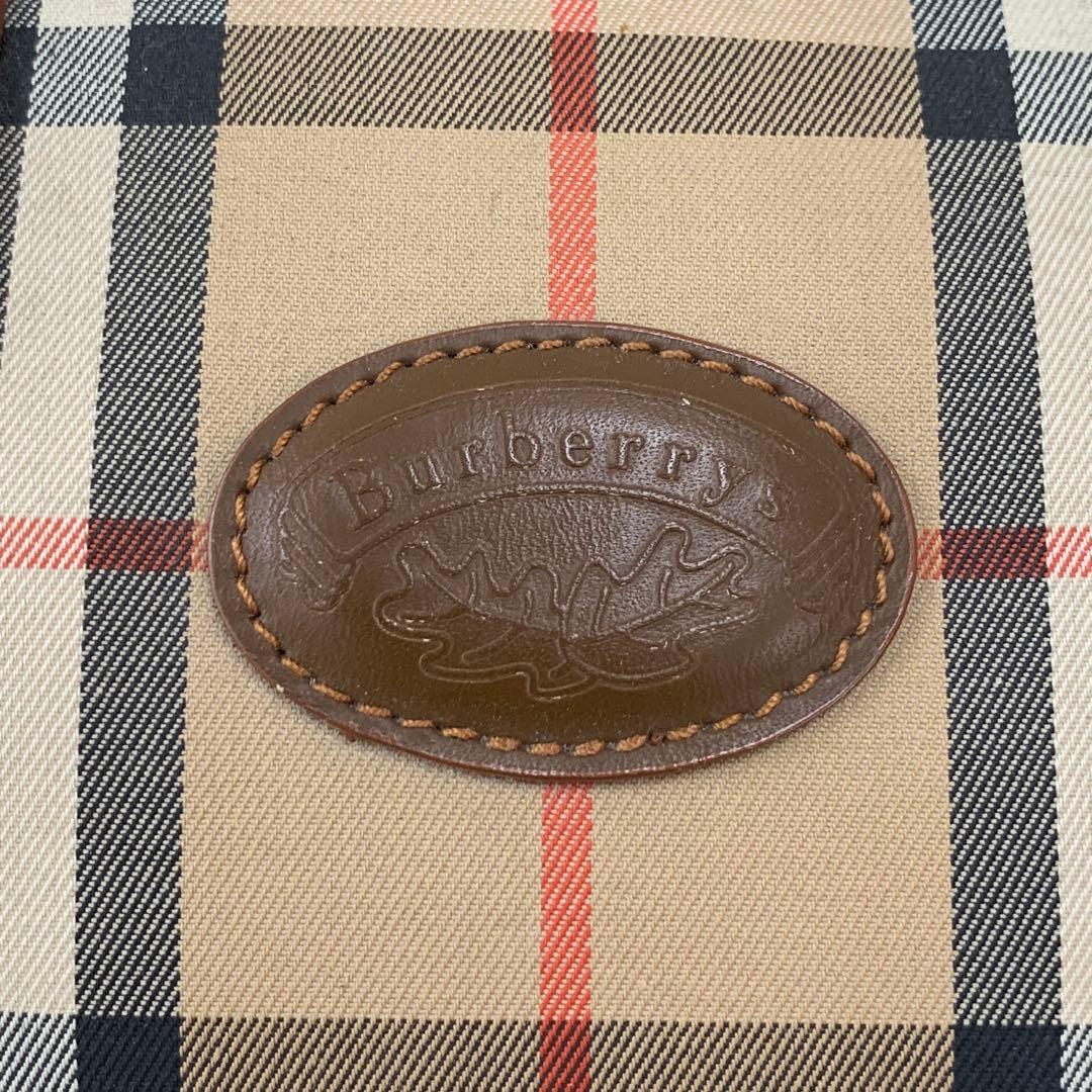 BURBERRY バーバリー　ボストンバッグ ノバチェック柄