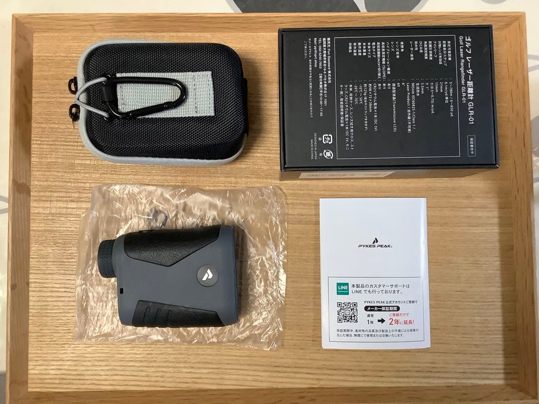 パイクスピーク　レーザー距離計　バイブ機能　新品未使用品　GLR-01 ゴルフ