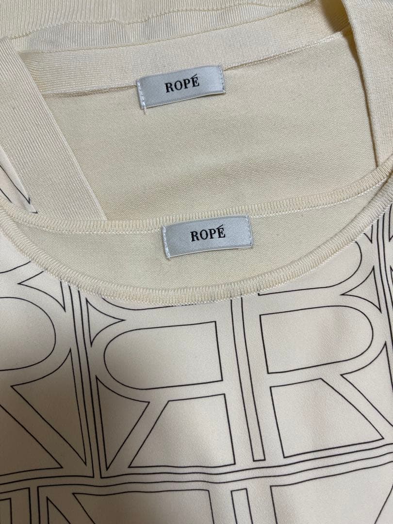 定価四万円●手洗い可♪ロペ　アンサンブル　ROPE F