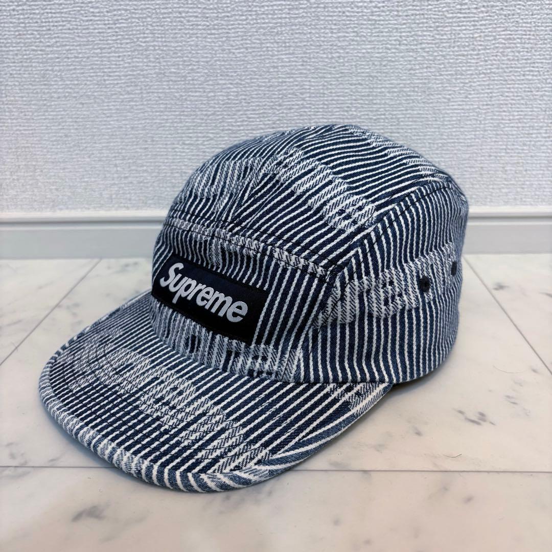 【美品】Supreme Denim Camp Capキャンプキャップ