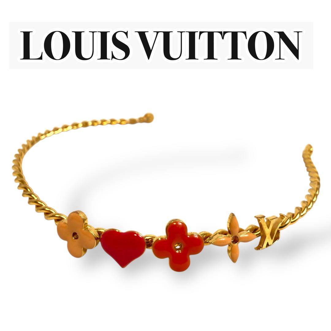 LOUIS VUITTON セレテットスウィートモノグラム　ヘアアクセサリー