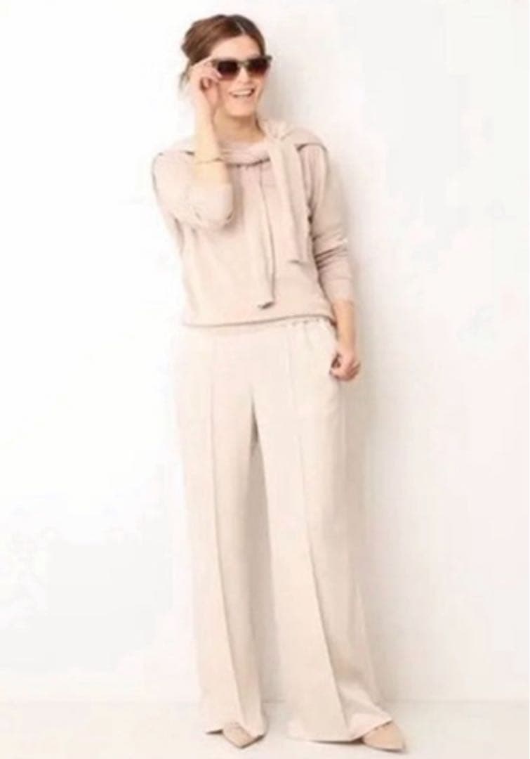 Deuxieme Classe シルククルーネックカーディガン