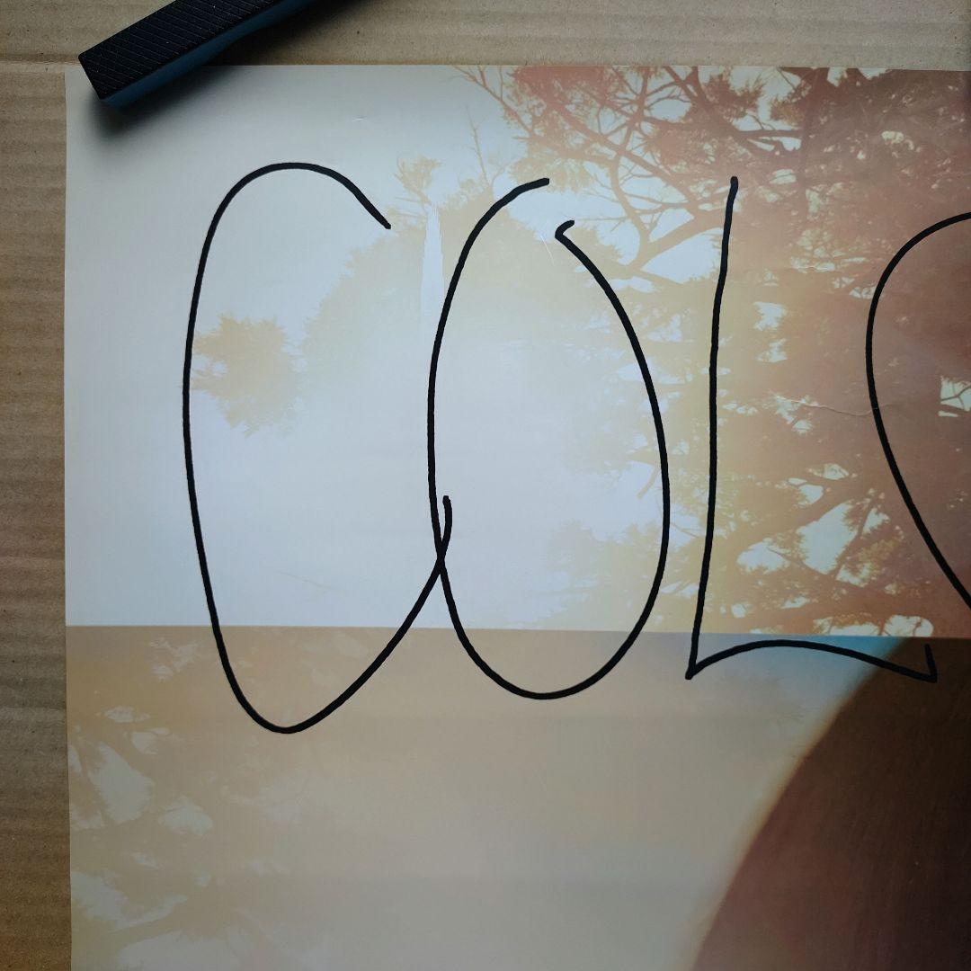 宇多田ヒカル／COLORS 新品 店頭告知ポスター 2000年代当時物 CM