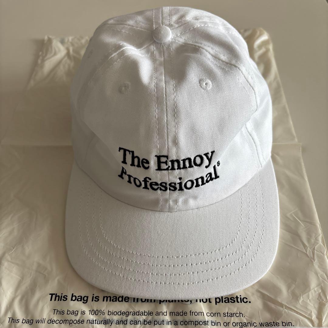帽子 25SS ENNOY PROFESSIONAL COTTON CAP WHITE