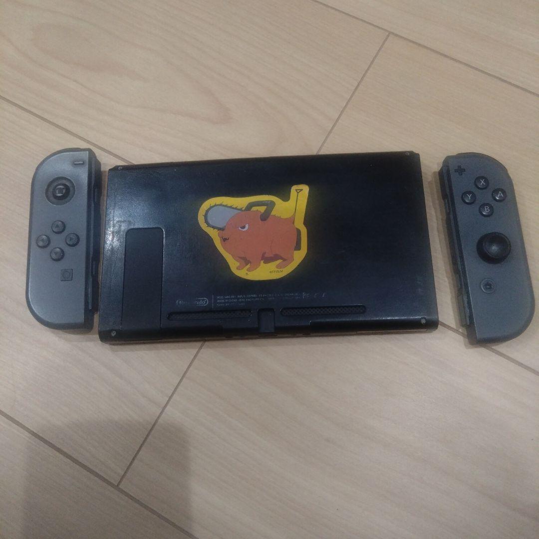 Nintendo Switch 本体 グレー Joy-Con付き　ジャンク扱い