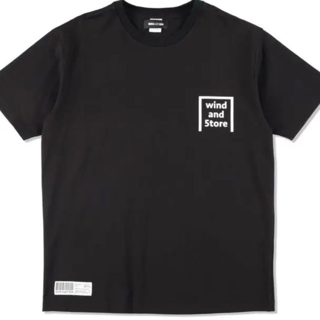 WIND AND SEA × good night 5tore Tシャツ L 黒