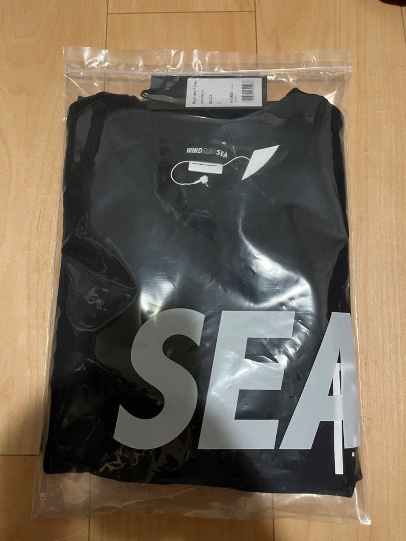 WIND AND SEA × good night 5tore Tシャツ L 黒