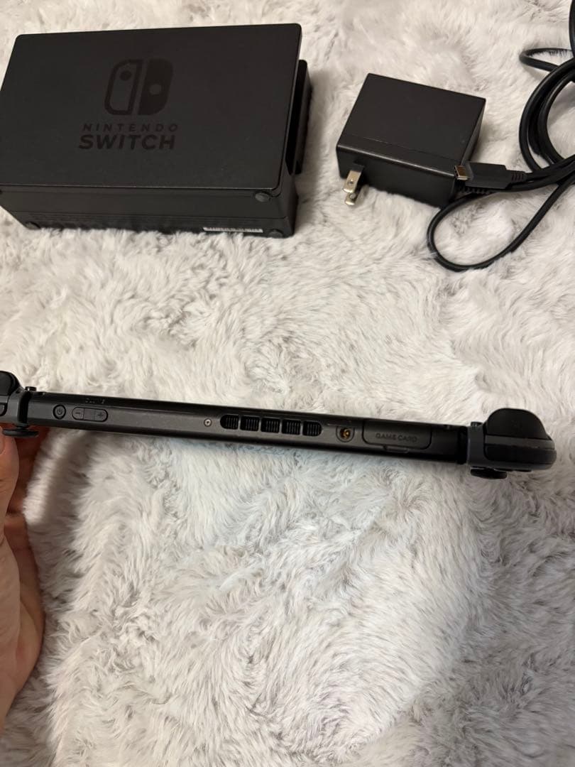 Nintendo Switch 本体 グレー ACアダプター付き