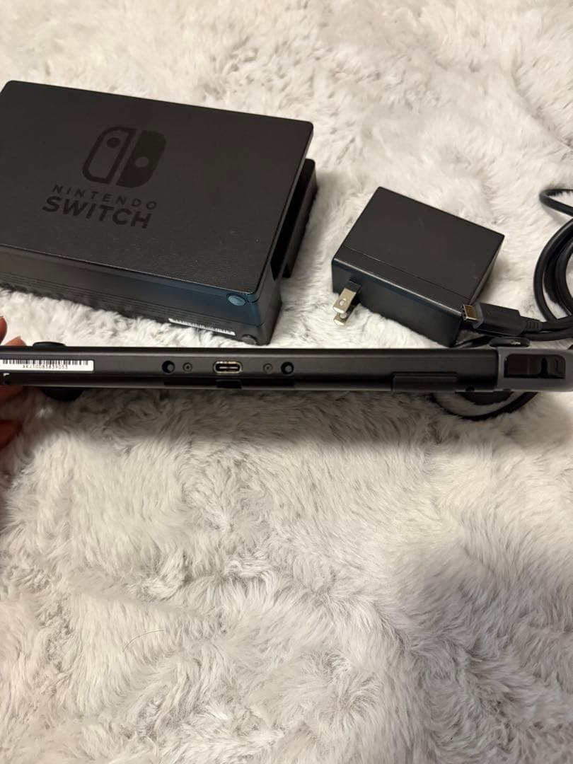 Nintendo Switch 本体 グレー ACアダプター付き