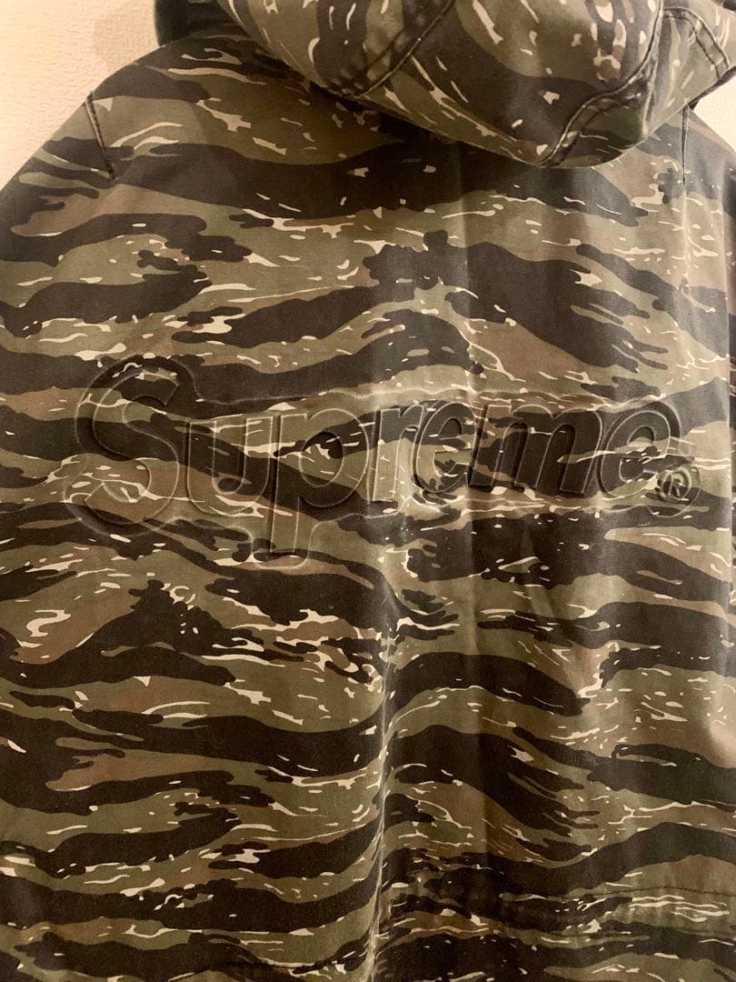 Supreme M-51 モッズコート タイガーカモ XL