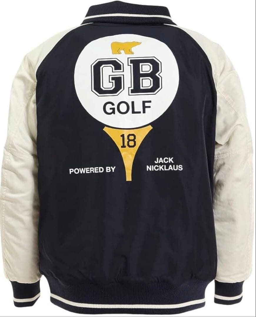 【タグ付未使用】GB GOLFスタジャン サイズM 311HD104-C39