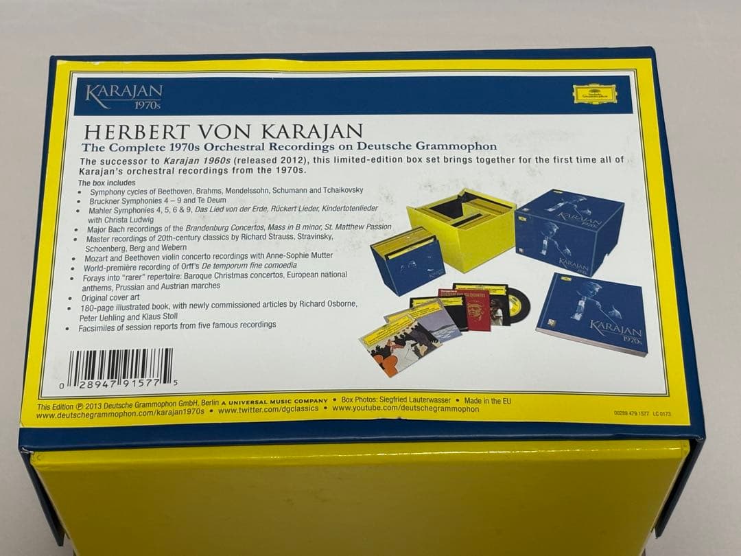KARAJAN 1970s 82CD197年代BOXセット