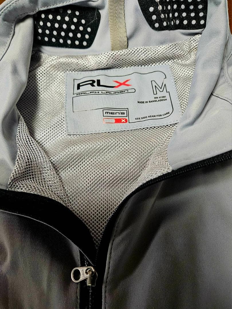 RLX 三郎  RLX RALPH LAUREN ハーフジップ半袖グレー