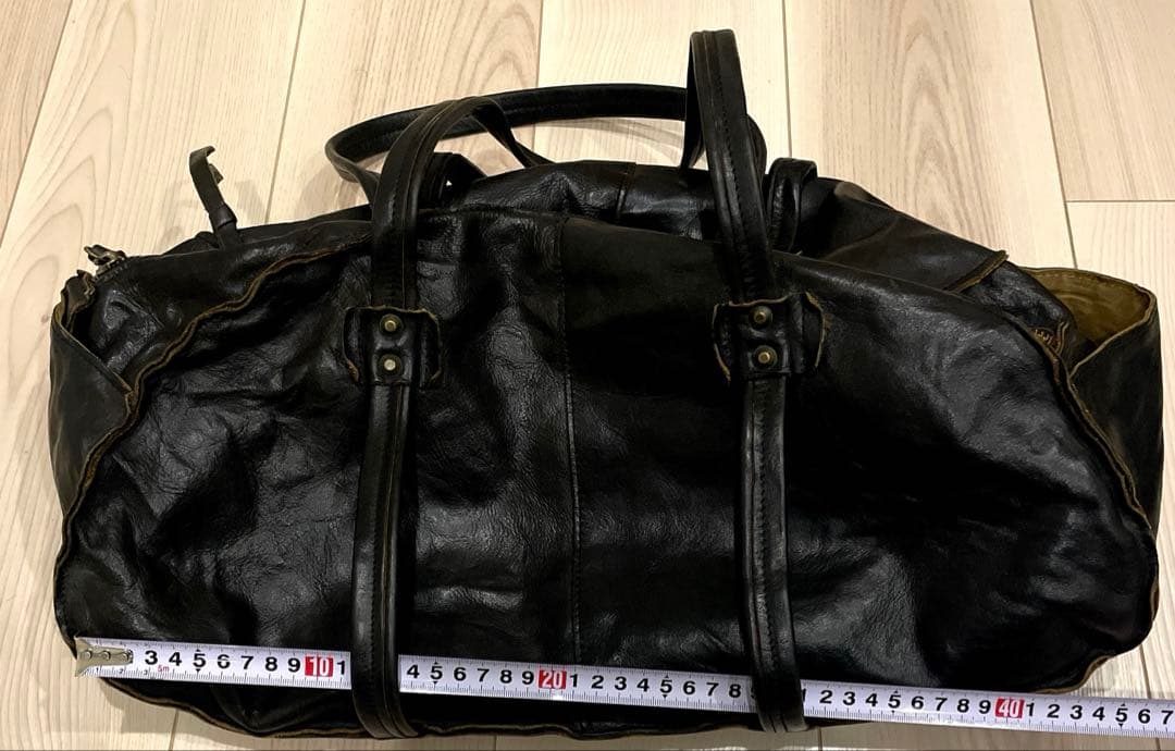 ⚪︎annak アナックレザーボストンバック 新品未使用　ブラック