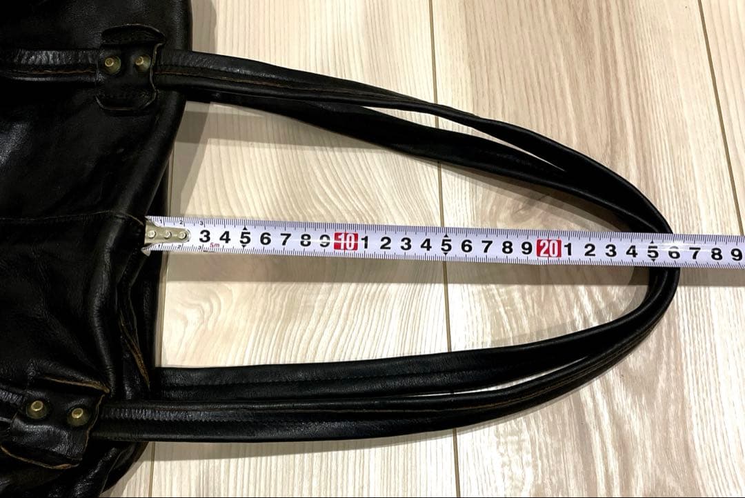 ⚪︎annak アナックレザーボストンバック 新品未使用　ブラック