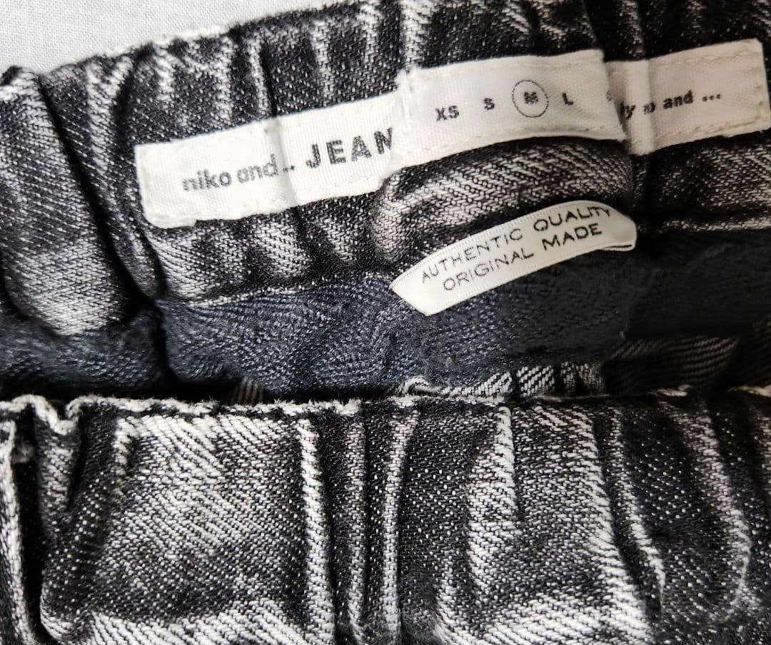 niko and… EASYBARREL　DENIM　バレルデニム　Mサイズ