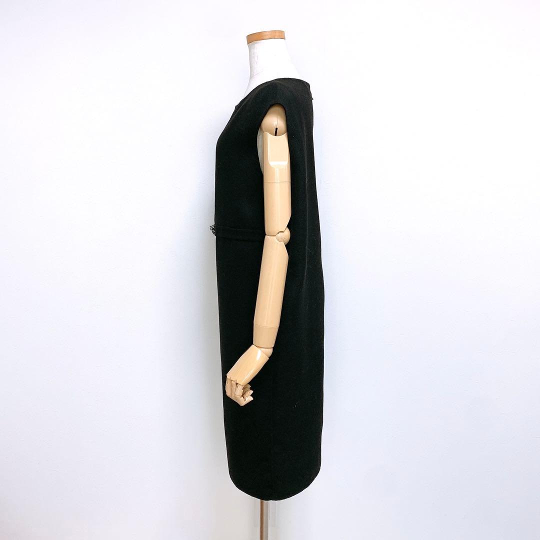 【美品✨】定価60,000円❤️アドーア✨サイズ36✨ウエストビジューワンピース